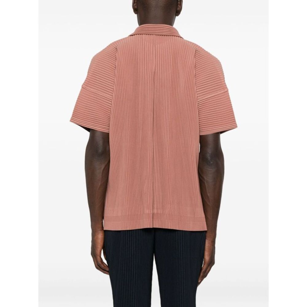 Homme Plisse' Issey Miyake Men Pleated Polo Shirt - Picture 3 of 5
